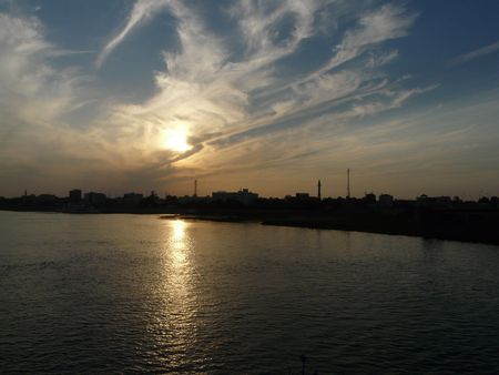 An hour before twilightの写真素材