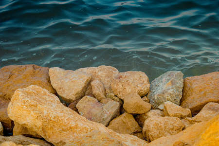 Rocks on Sea Shore.の写真素材