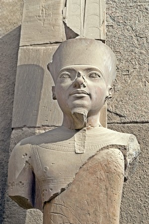 Statue of Amon in Karnak temple, Luxor