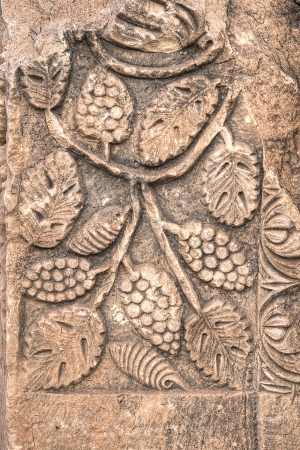 Architecture detail of ruins in Sbeitla, Tunisiaの写真素材