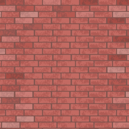 Brick wall pattern vector.のイラスト素材