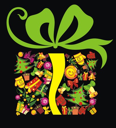 christmas presentのイラスト素材