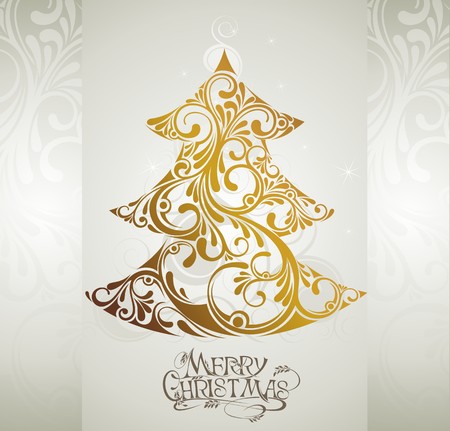 merry christmas cardのイラスト素材