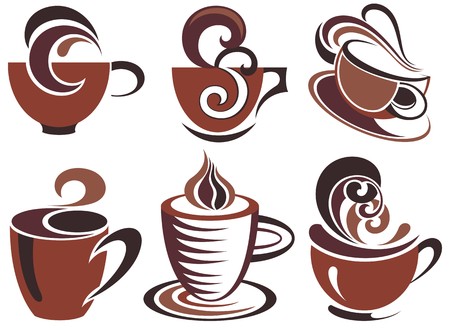coffee signsのイラスト素材