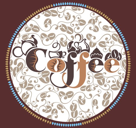 Coffee design templateのイラスト素材