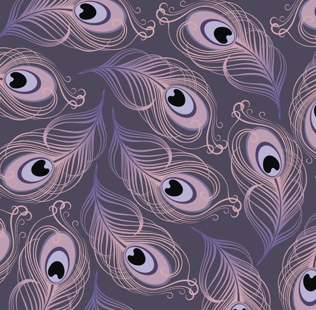 peacock feather backgroundのイラスト素材