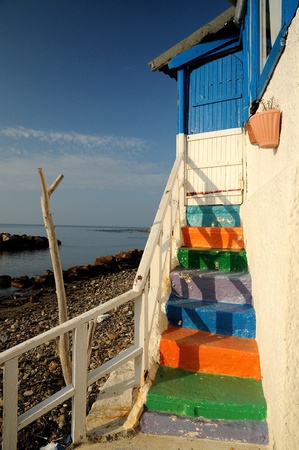 house beachの写真素材