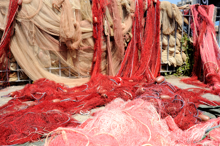 Fisherman netの写真素材