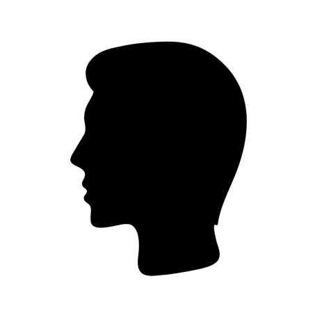 sillhouette of a manのイラスト素材