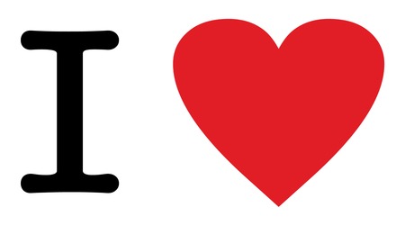 i loveのイラスト素材