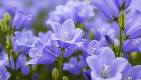 Campanula, bellflower, bellflower, bellflower, bellflowerの素材
