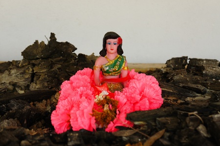 The Showcase is an ancient sacred Buddhist.の写真素材