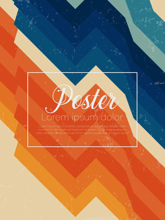 Abstract geometric background with place for your text. Eps10 vector illustration.のイラスト素材