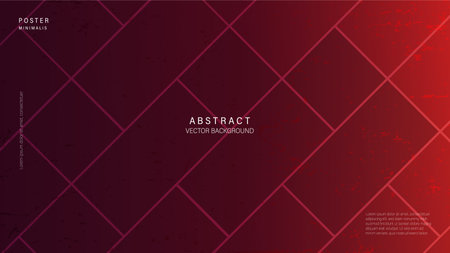 Abstract geometric background. Vector illustration. Eps 10. Red color.のイラスト素材