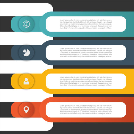 Infographic Design Elements for Your Business Vector Illustration. EPS10のイラスト素材