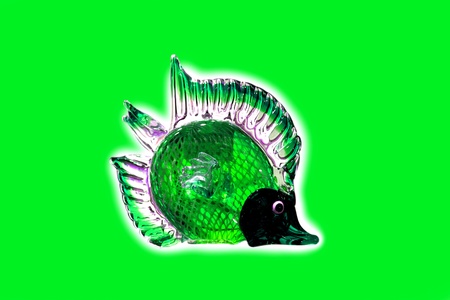 crystal fishの写真素材