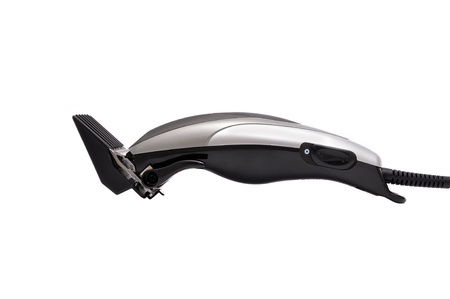hair shaver   on white backgroundの写真素材