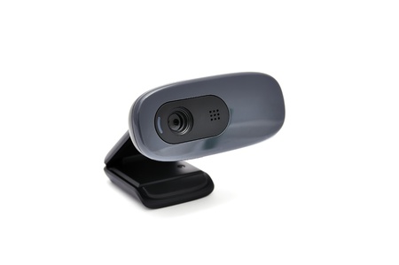 web camera on a white background