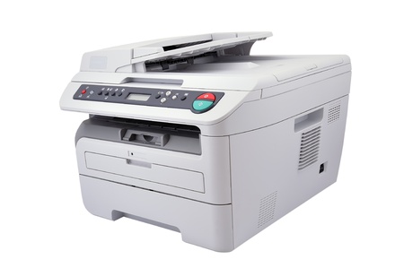 copier on a white background