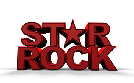 red tex rock star, 3d render
