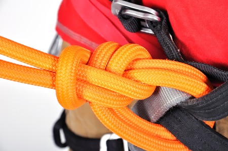 double bowline knot, close up