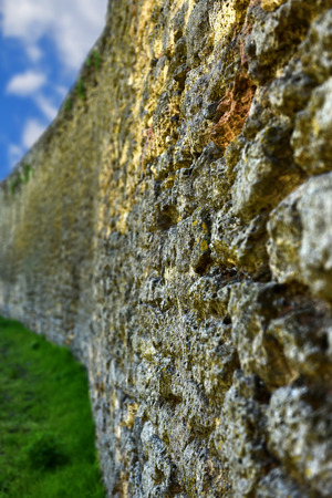 wall in Akkerman fortress at Belgorod-Dnestrovsky, Ukraineのeditorial素材