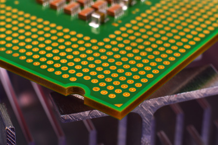 Central Processing Unit, close up