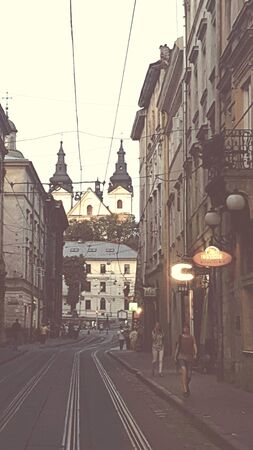 Lviv as in a movieのeditorial素材