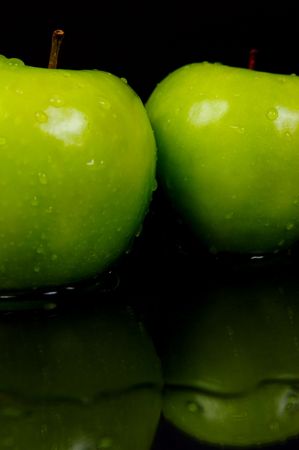 Green Applesの写真素材