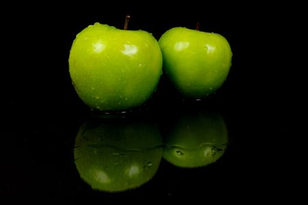 Green Applesの写真素材