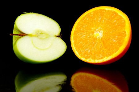 Apples & Orangesの写真素材