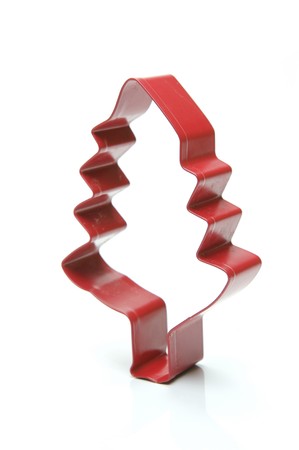 Cookie Cutters isolated against a white backgroundの写真素材