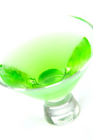 Cosmopolitan cocktails isolated against a white backgroundの写真素材