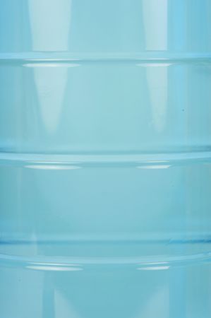 Bottle drinking water isolated against a white backgroundの写真素材