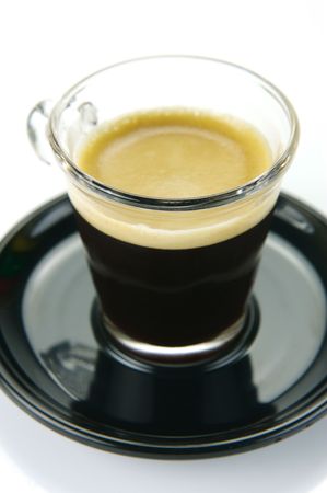 A short black isolated against a white backgroundの写真素材