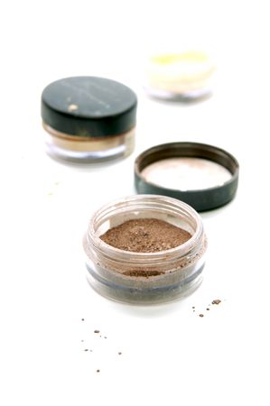 Make up isolated against a white backgroundの写真素材