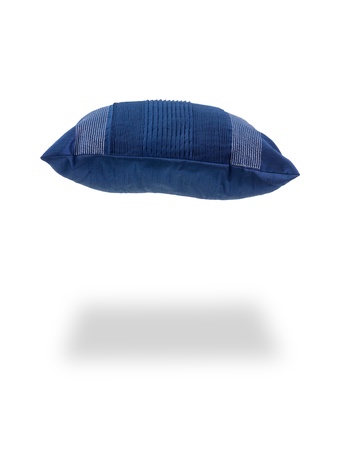 Couch cushions isolated against a white backgroundの写真素材