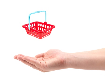 A contempory photo of shopping on lineの写真素材