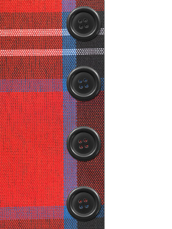 Buttons isolated against a white background