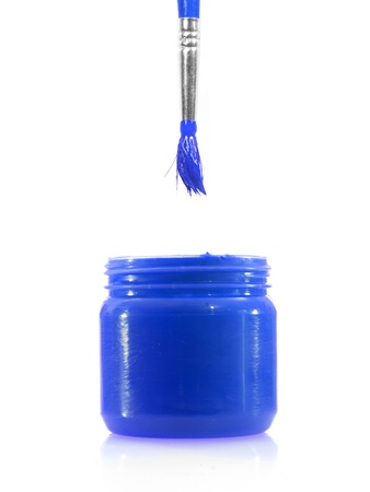 Painting equipment isolated on a white backgroundの写真素材