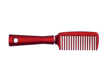 Hair brushes isolated against a white background