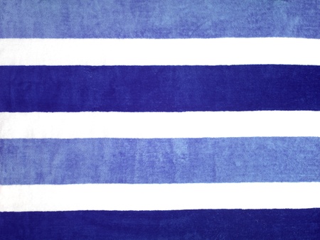 A beach towel isolated against a white backgroundの写真素材