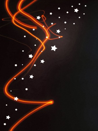 An abstract image of a christmas backgroundの写真素材