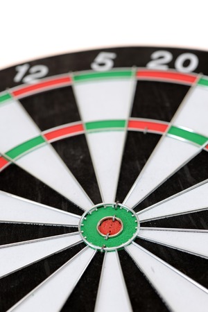 A close up shot of a Dart Boardの写真素材