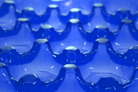 A close up shot of a plastic backround