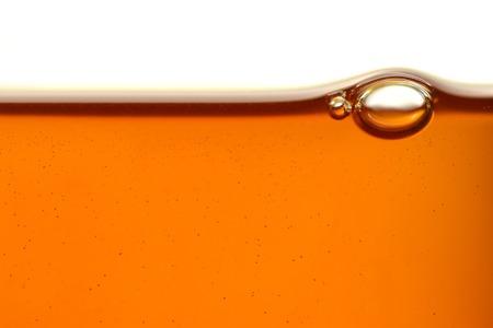 A close up shot of a honey bubbleの写真素材