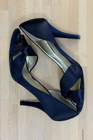 A close up shot of high heel shoesの写真素材
