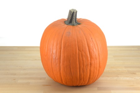 A close up shot of a halloween pumpkinの写真素材