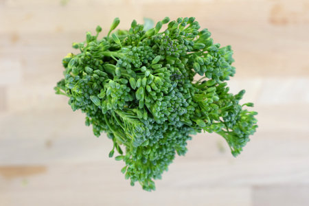 A close up shot of food preparationの写真素材