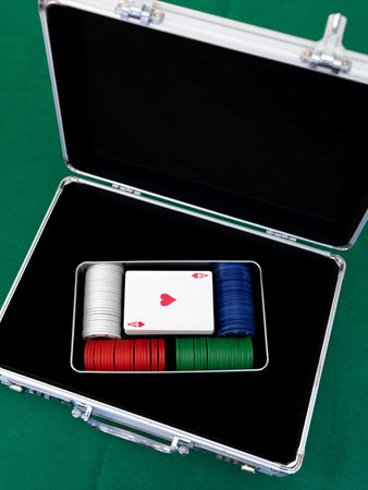 A close up shot of a card gameの写真素材